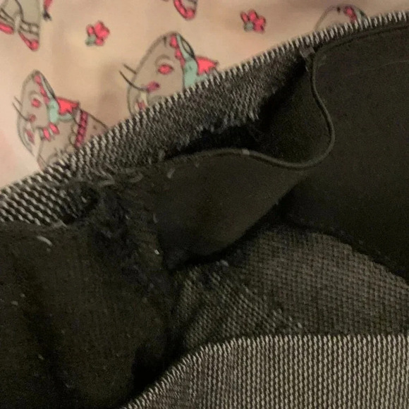 Maurices stretchy dress pants - black/gray print - Picture 5 of 8